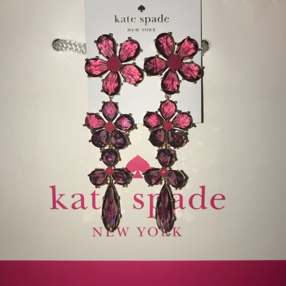Take 35-40% Off Kate Spade ♠️ Berry Earrings NWTs - Picture 2 of 8